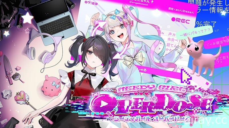 網路偶像養成冒險遊戲《NEEDY GIRL OVERDOSE》延期問世