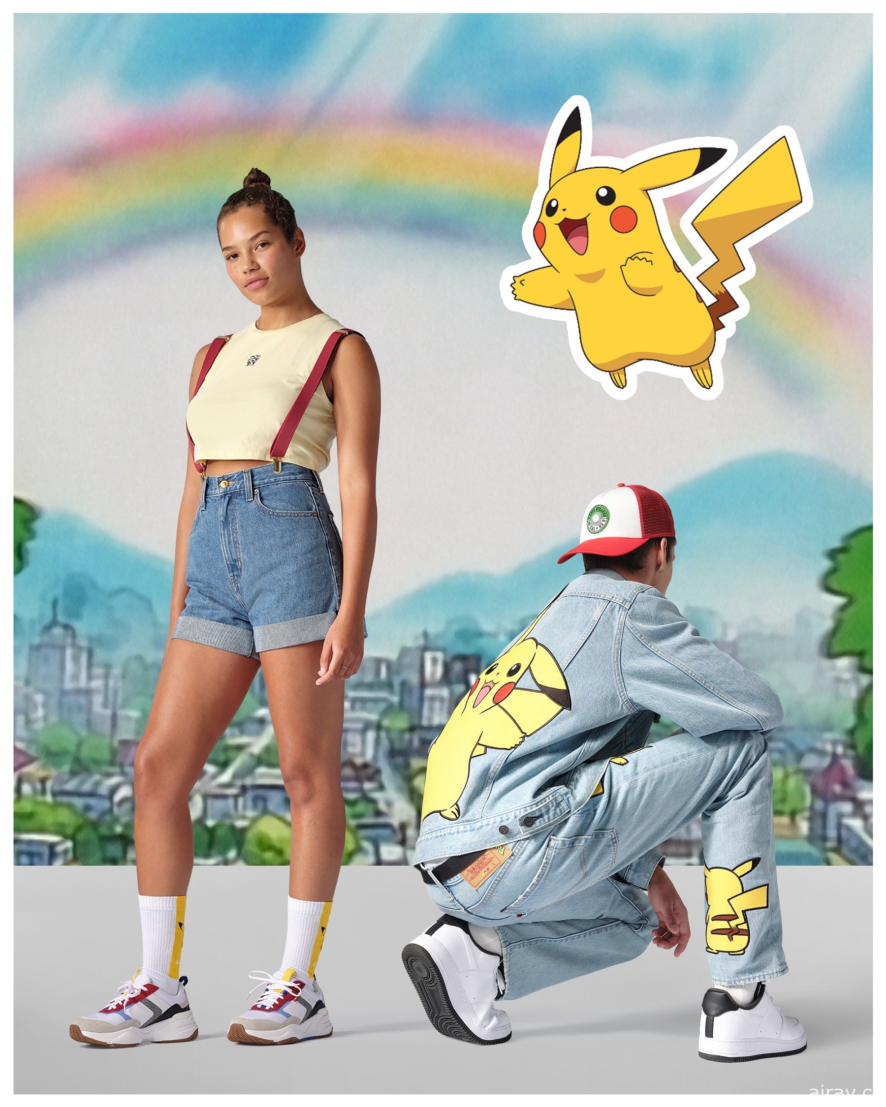 慶祝系列 25 周年 LEVI’S 與《寶可夢 POKÉMON》展開聯名推出系列商品