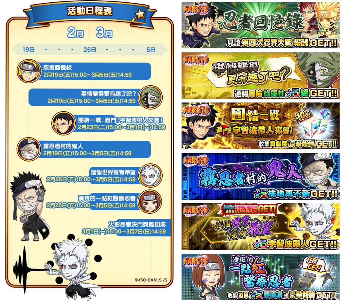 《JUMPUTI HEROES 英雄氣泡》大特集祭火影忍者篇第三彈登場