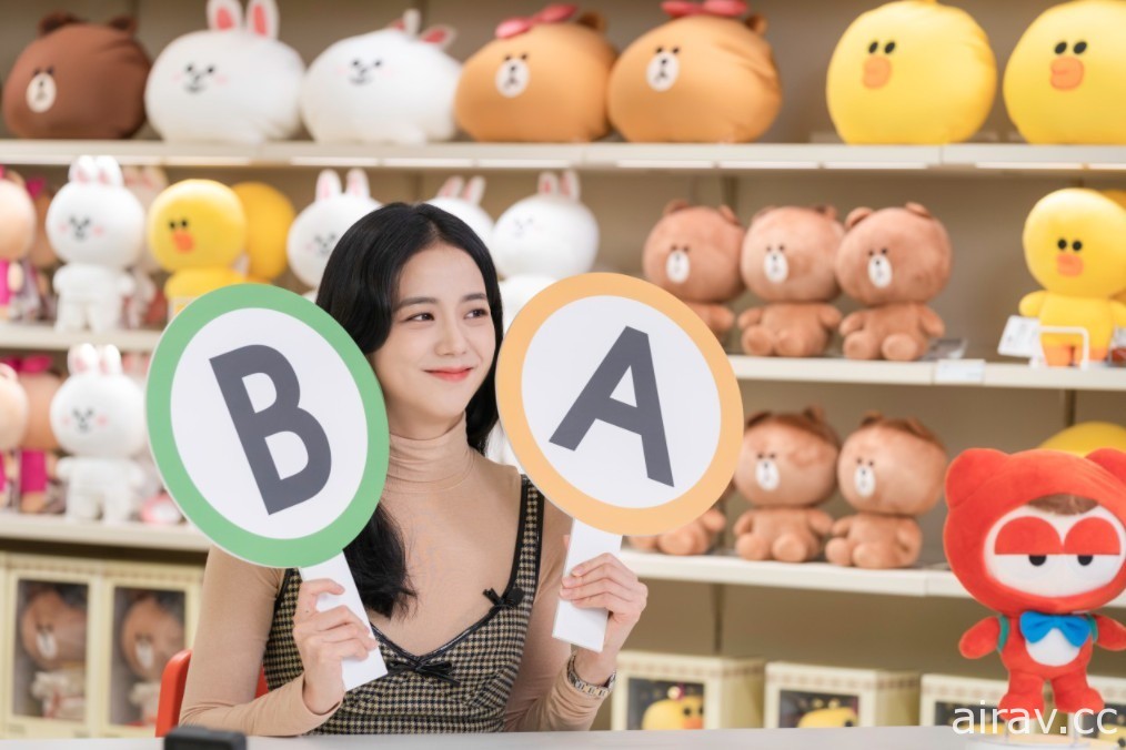 《跑跑卡丁車 RUSH+》預告推出「LINE FRIENDS-BLACKPINK Jisoo」參與製作遊戲道具