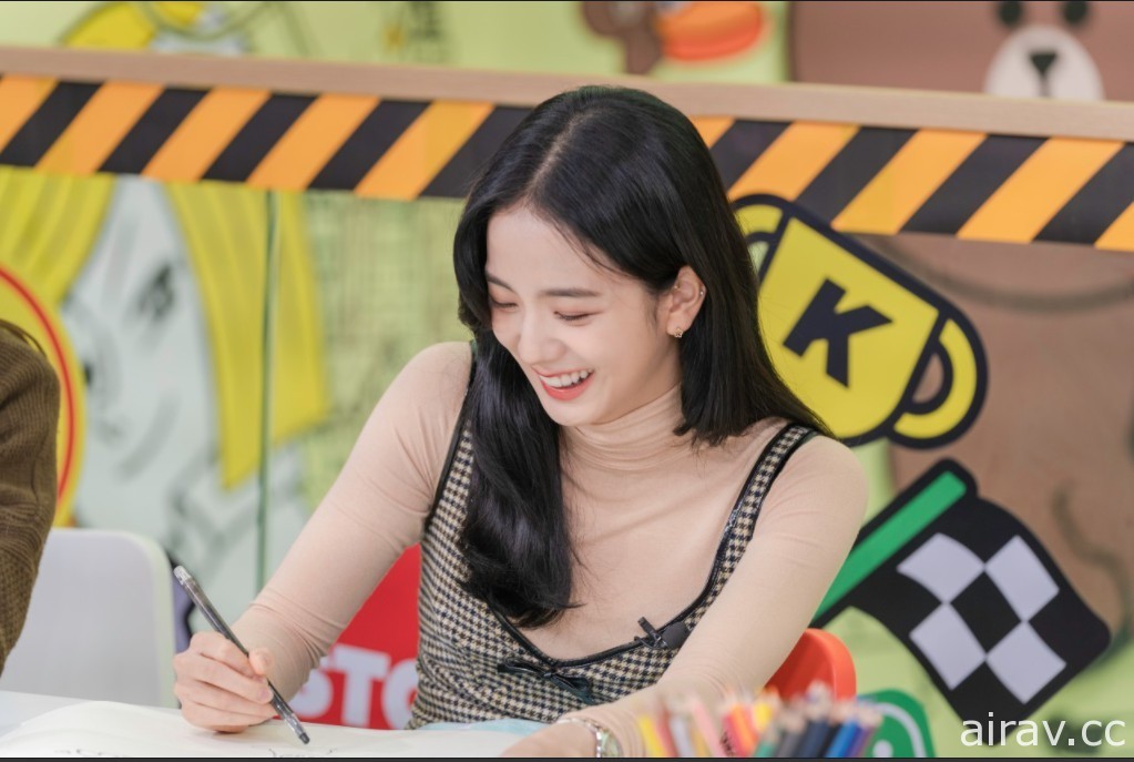 《跑跑卡丁車 RUSH+》預告推出「LINE FRIENDS-BLACKPINK Jisoo」參與製作遊戲道具