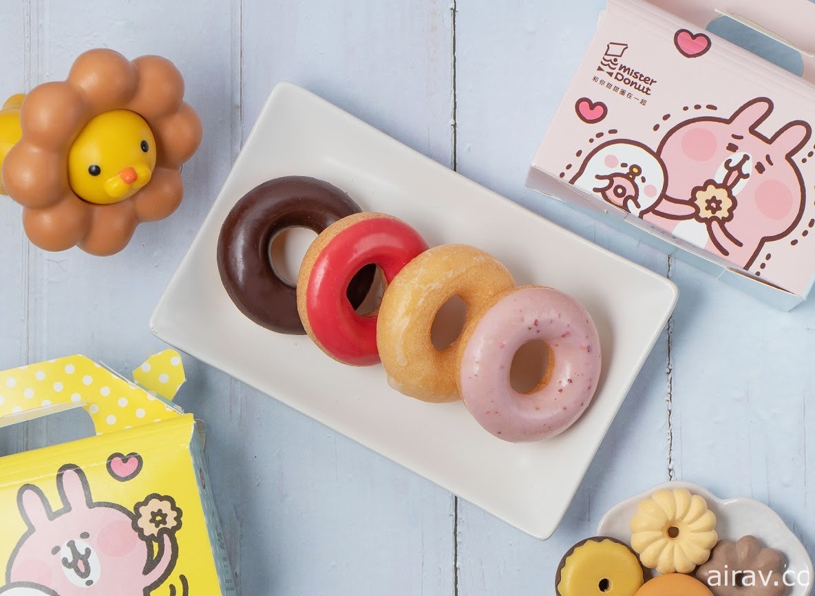 Mister Donut x 卡娜赫拉再度聯名推出櫻花季限定甜甜圈與周邊