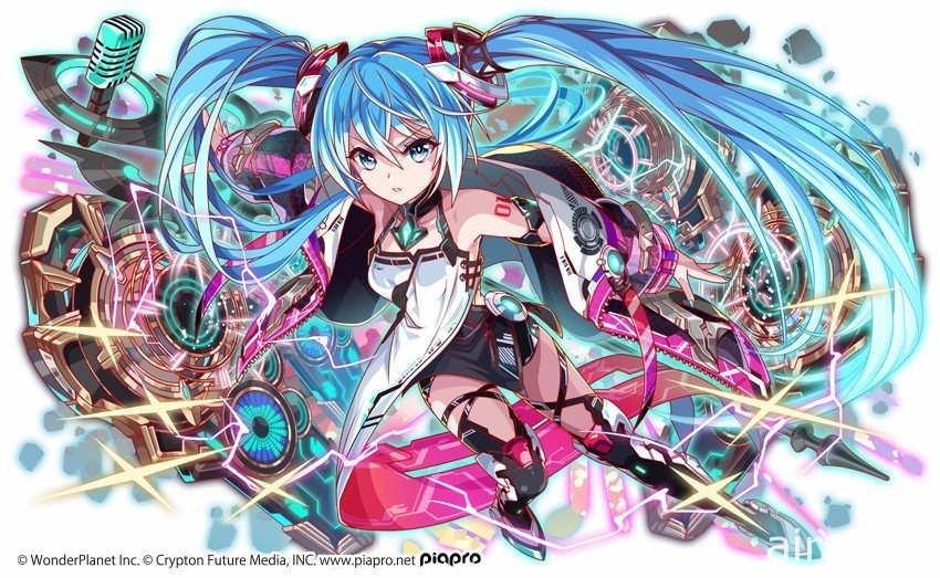 《Crash Fever》x「初音未來」合作活動第 6 彈登場 合作活動特別轉蛋開跑