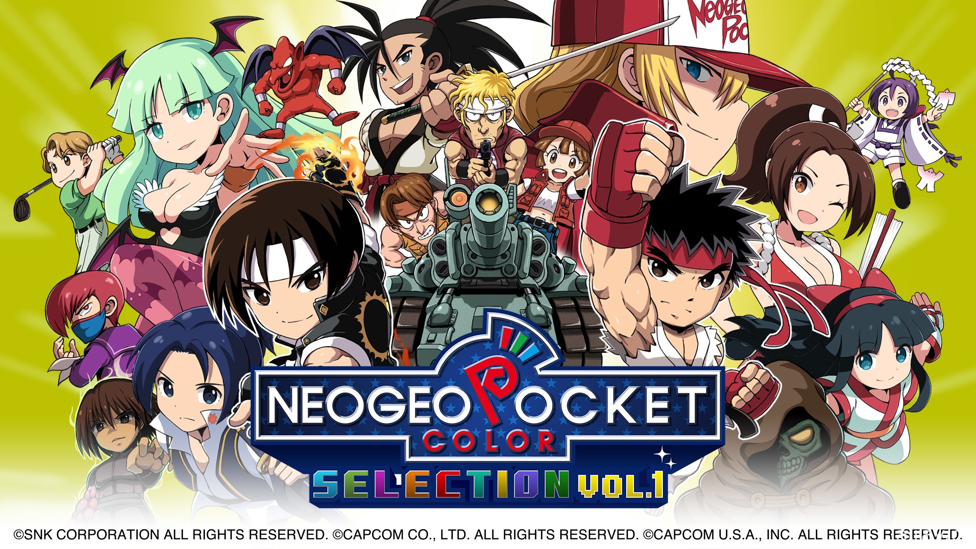 《Neo Geo Pocket Color Selection Vol.1》Switch 數位版今日搶先上市