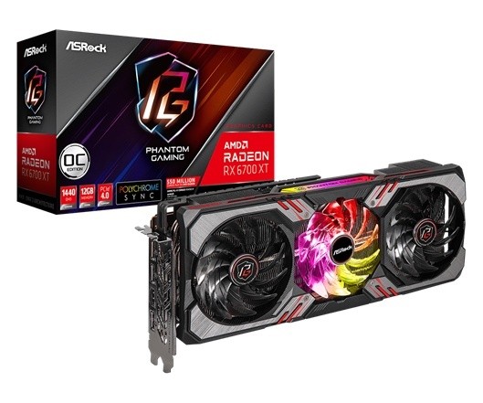 華擎科技發表 AMD Radeon RX 6700 XT 系列顯示卡