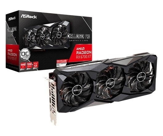 華擎科技發表 AMD Radeon RX 6700 XT 系列顯示卡