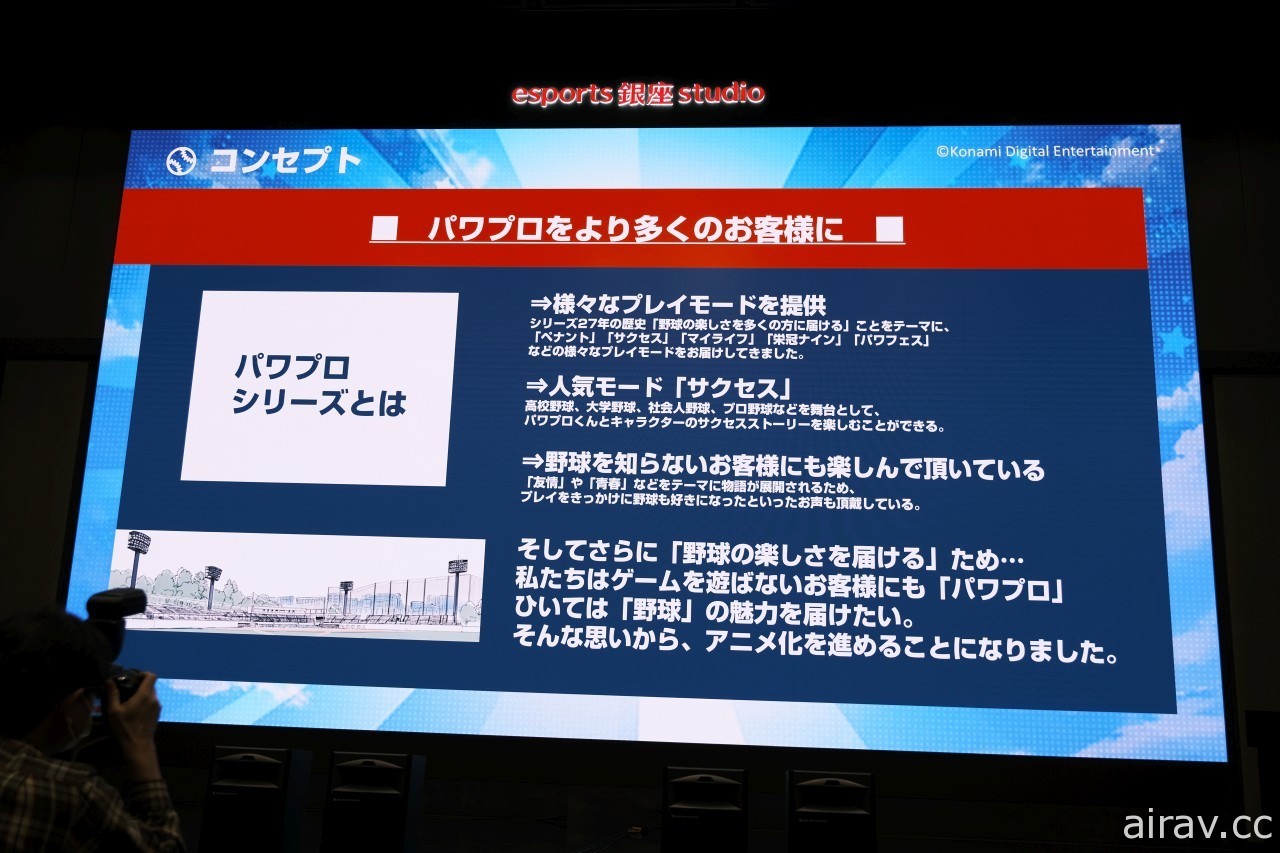 網路動畫《實況野球 威力高中篇》試映會 導演親自暢談動畫化歷程