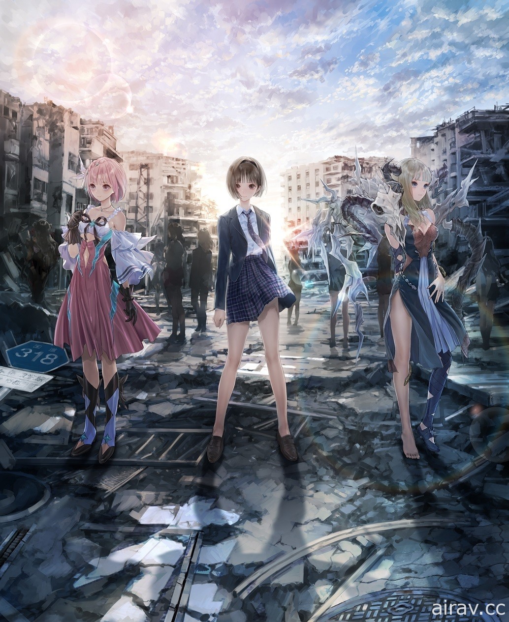 《BLUE REFLECTION》将展开复合媒体企划 推出电视动画、手机游戏与家用主机游戏