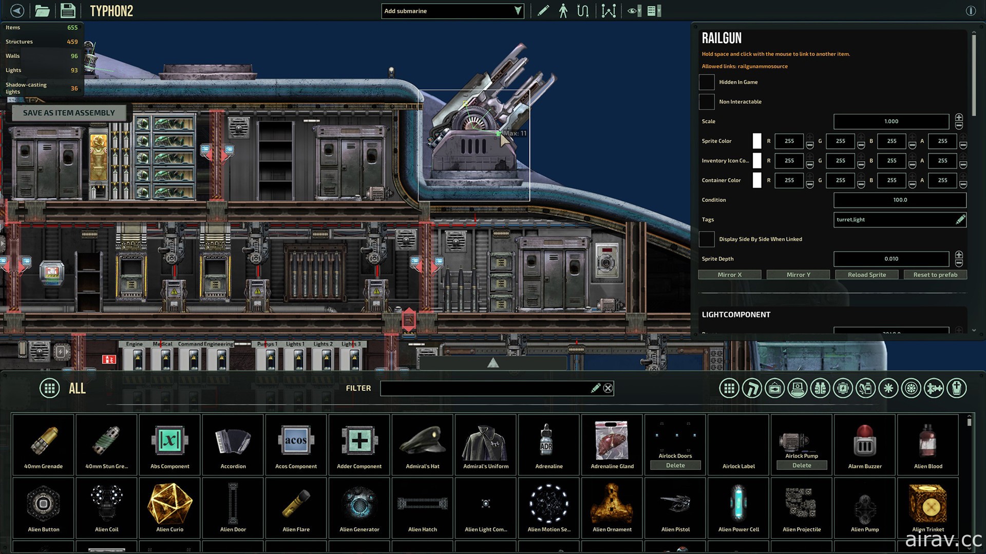 生存恐怖潛艇模擬遊戲《潛淵症 Barotrauma》今日開放限時免費遊玩