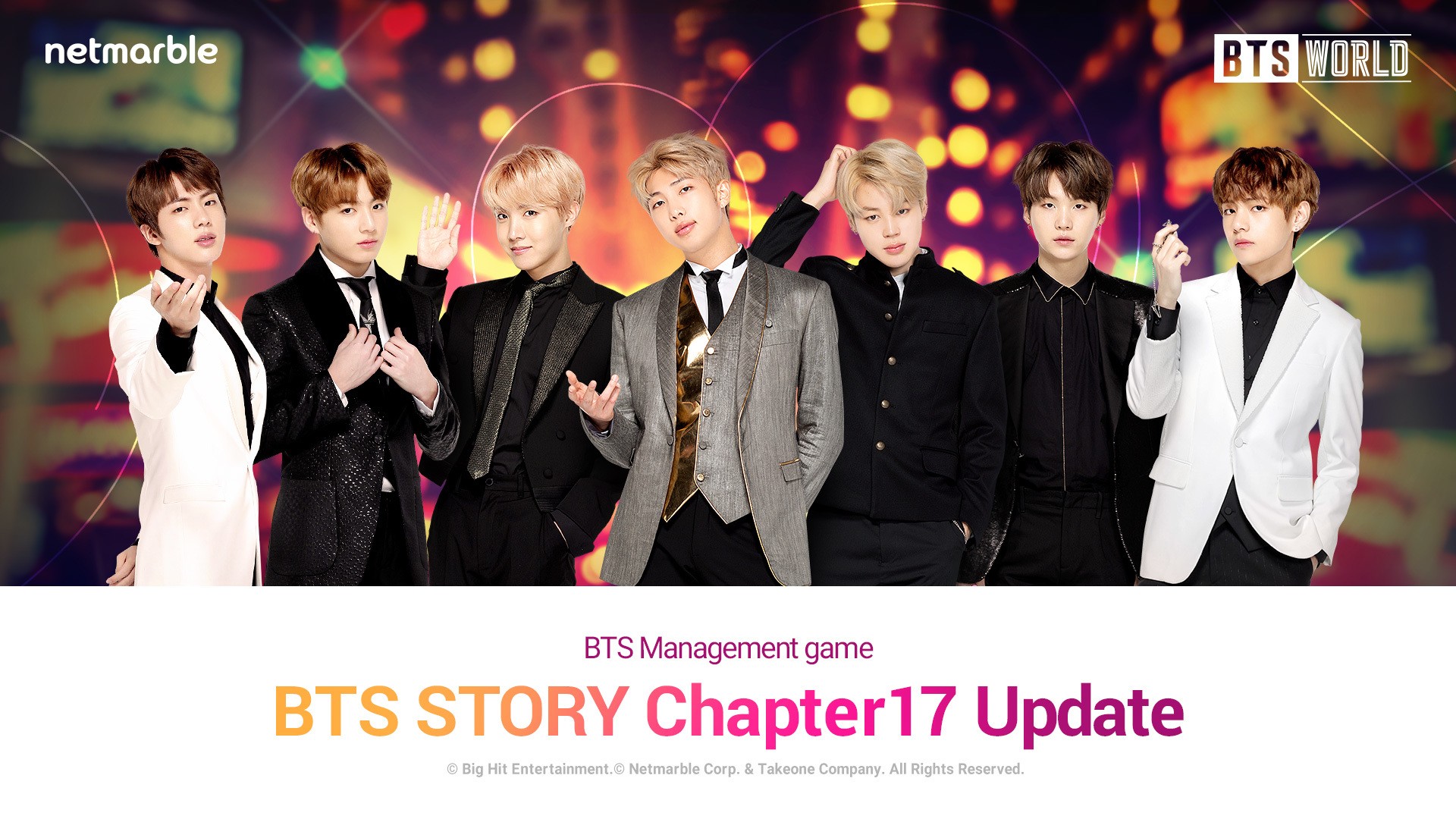 《BTS WORLD》即日起遊戲內主線劇情加入第 17 章節