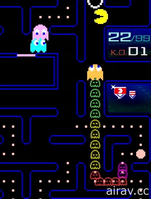 99 人大逃殺殊死戰《PAC-MAN 99》繁體中文版即日起免費公開