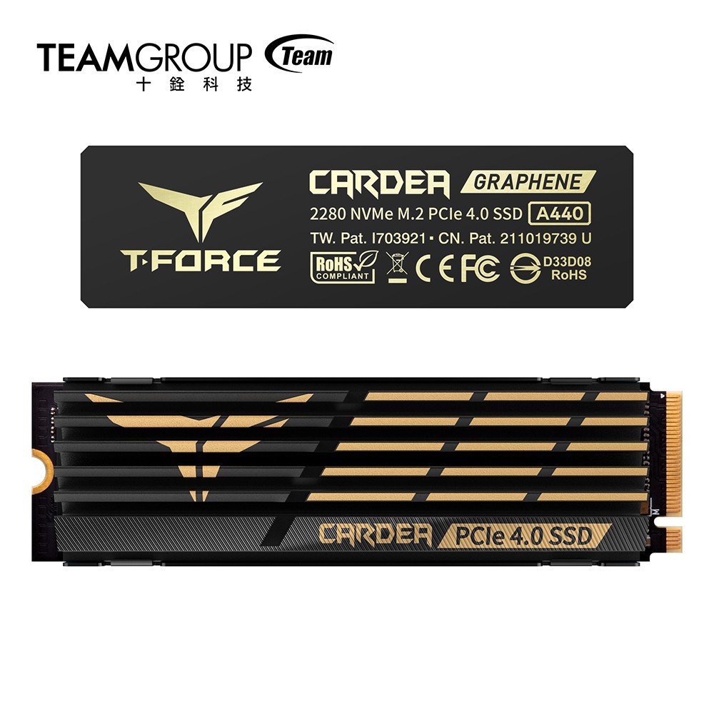 十铨科技 T-FORCE CARDEA A440 PCIe4.0 SSD 预定 5 月全球上市