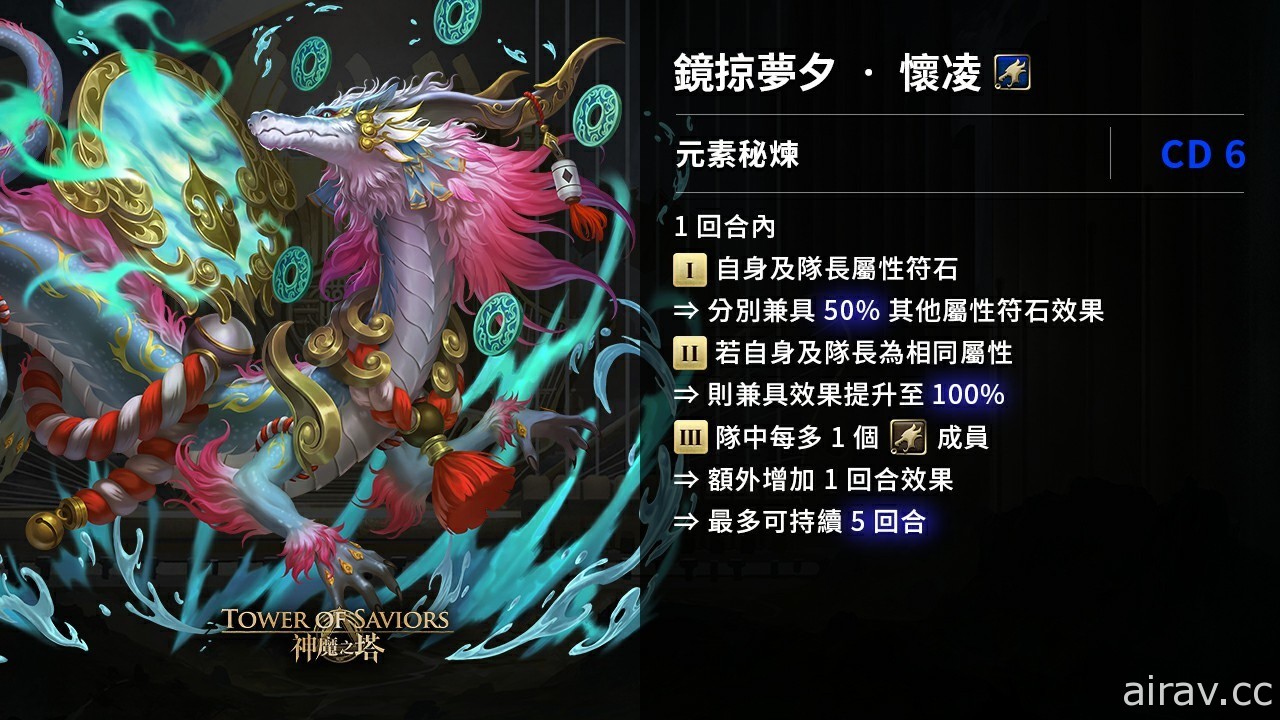 《神魔之塔》公開全新石抽系列「丹心魂夢」 一眾龍、獸角色即將登場