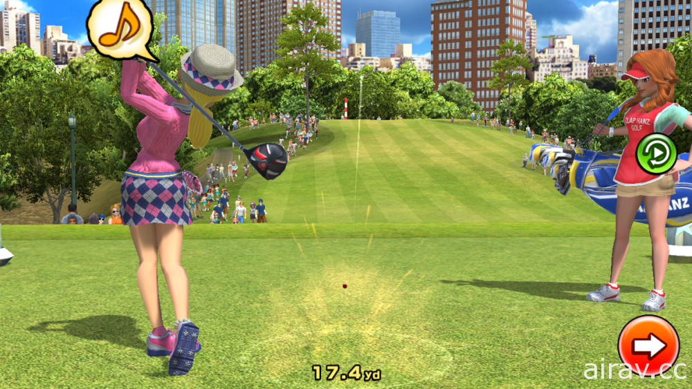 全民高爾夫團隊新作《CLAP HANZ GOLF》已於 Apple Arcade 推出