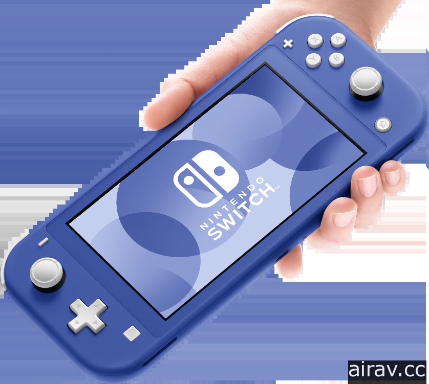 Nintendo Switch Lite 新配色“蓝色”主机 5 月 21 日于日本开卖