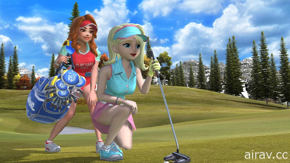 全民高爾夫團隊新作《CLAP HANZ GOLF》已於 Apple Arcade 推出