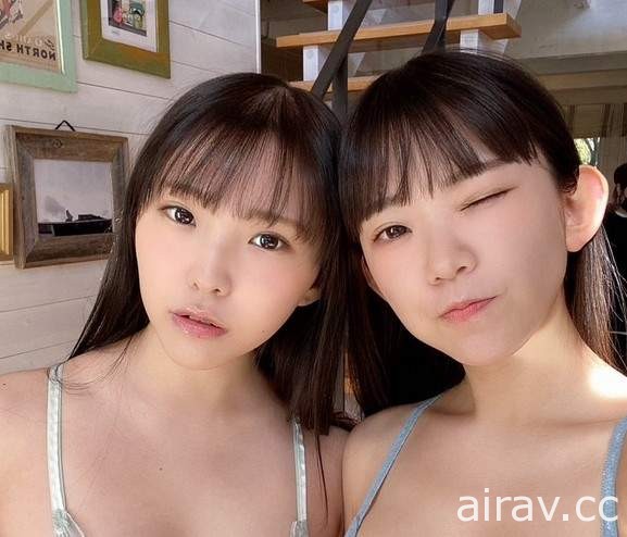 含乳量過高注意《長澤茉里奈×長澤聖愛》初上鏡合法姊妹丼兩人一起拍寫真