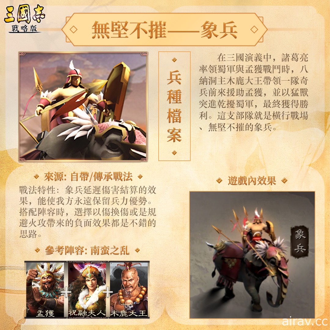 《三国志．战略版》全新第三季赛季即将登场 四大兵种抢先曝光