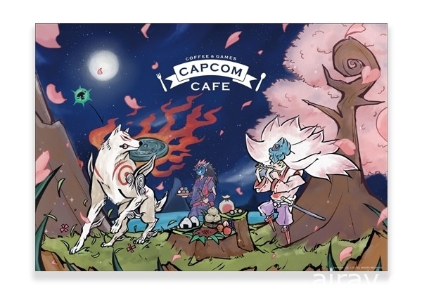 Capcom 咖啡廳《大神》合作活動 6 月 4 日開跑 除了可愛新菜單還有復刻飲料