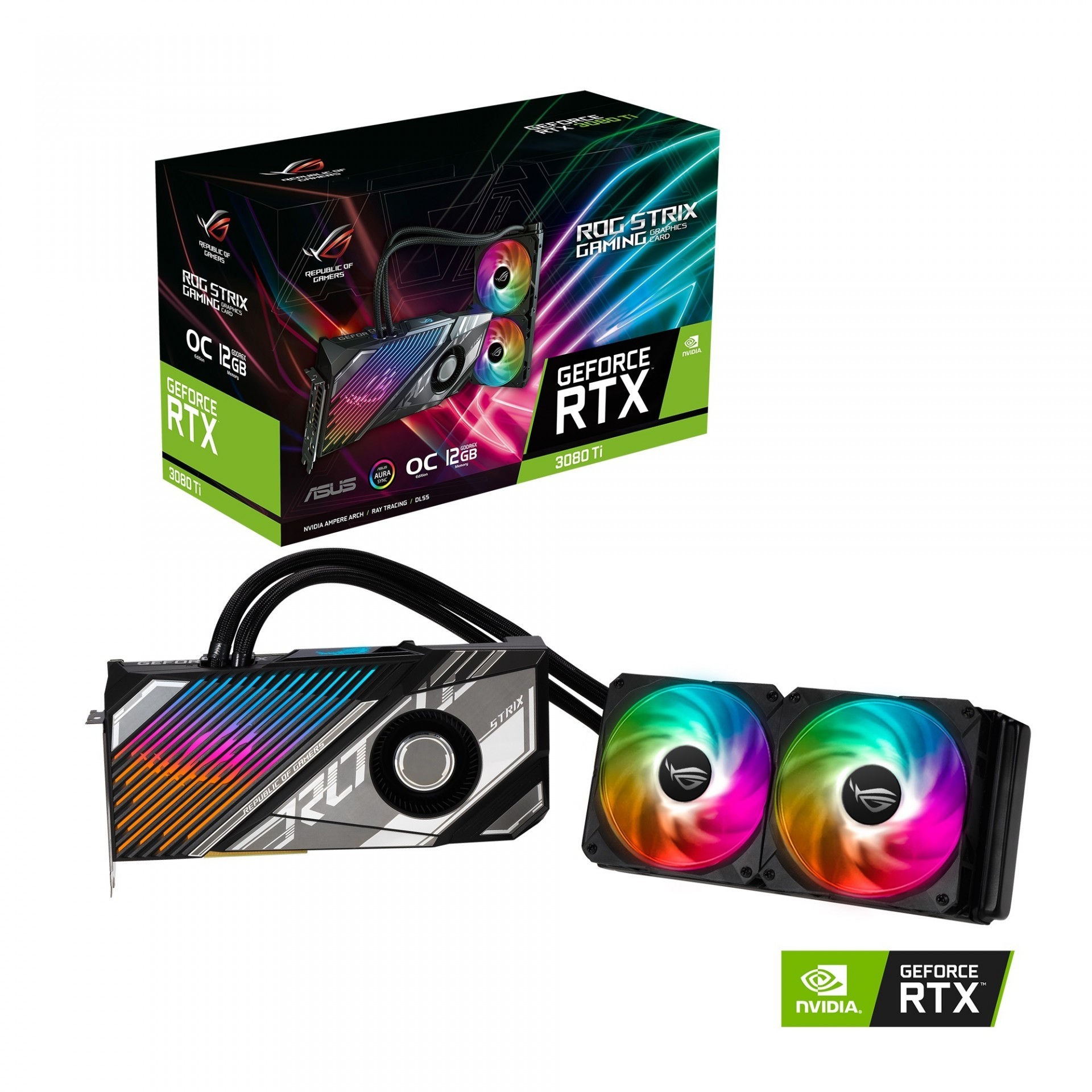 華碩公開多款搭載 GeForce RTX 3080 Ti／RTX 3070 Ti 系列顯示卡