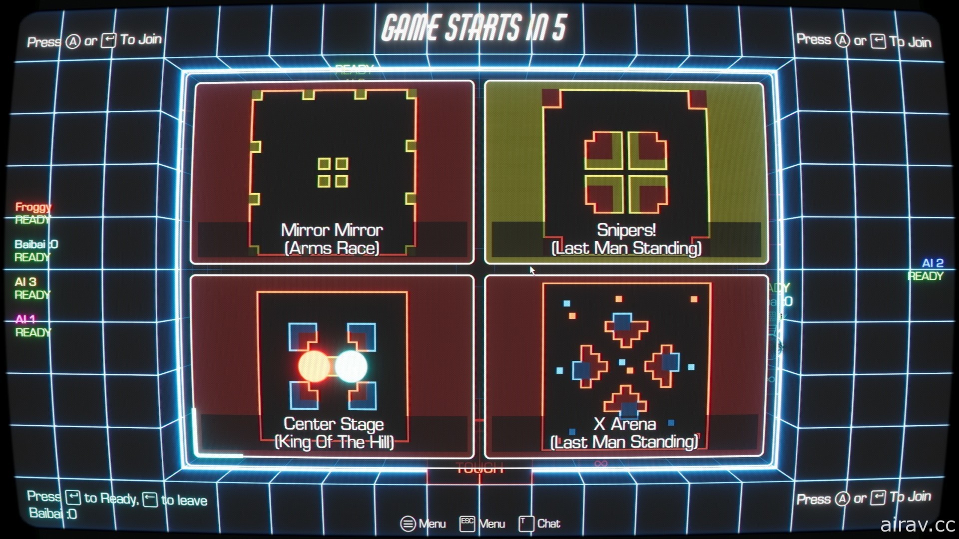 射击竞技游戏《Retrograde Arena》于 Switch 开放免费游玩