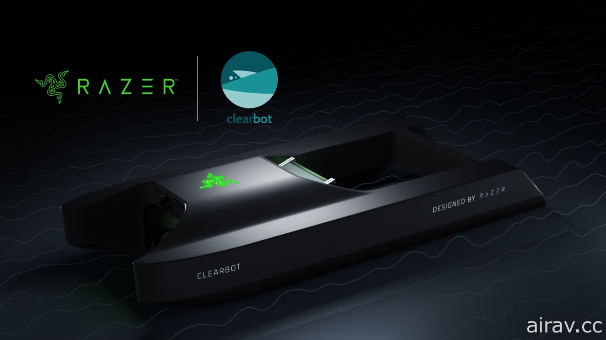 回收海洋塑膠垃圾！Razer 與 Clearbot 打造全自動海洋清潔機器人