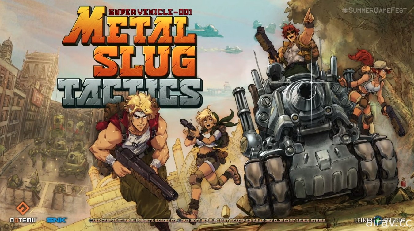 【E3 21】《越南大戰》系列新作《越南大戰戰略版 Metal Slug Tactics》首度公開