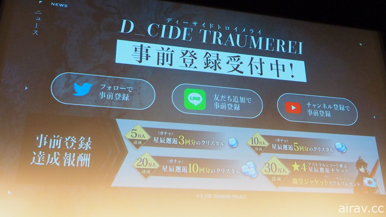 克蘇魯 × 懷舊風跨媒體企劃《D_CIDE TRAUMEREI》發表會紀錄 公開動畫、遊戲詳情