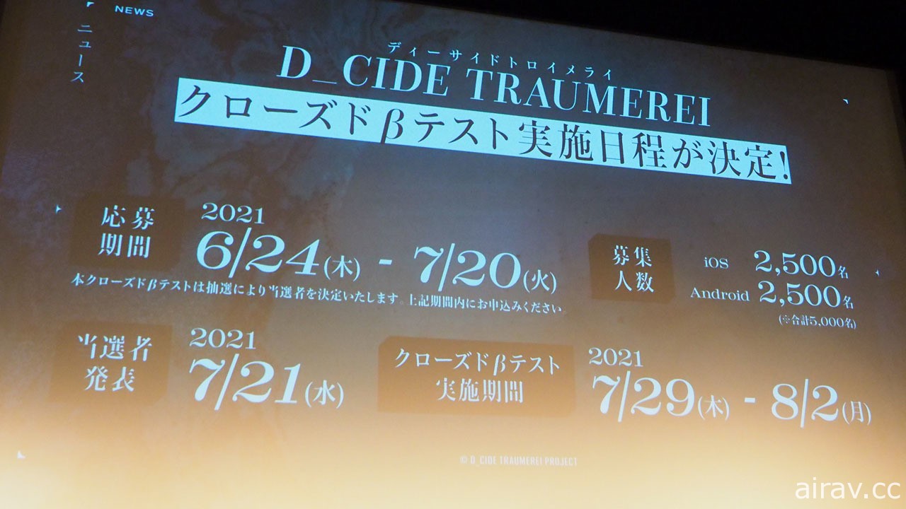 克蘇魯 × 懷舊風跨媒體企劃《D_CIDE TRAUMEREI》發表會紀錄 公開動畫、遊戲詳情