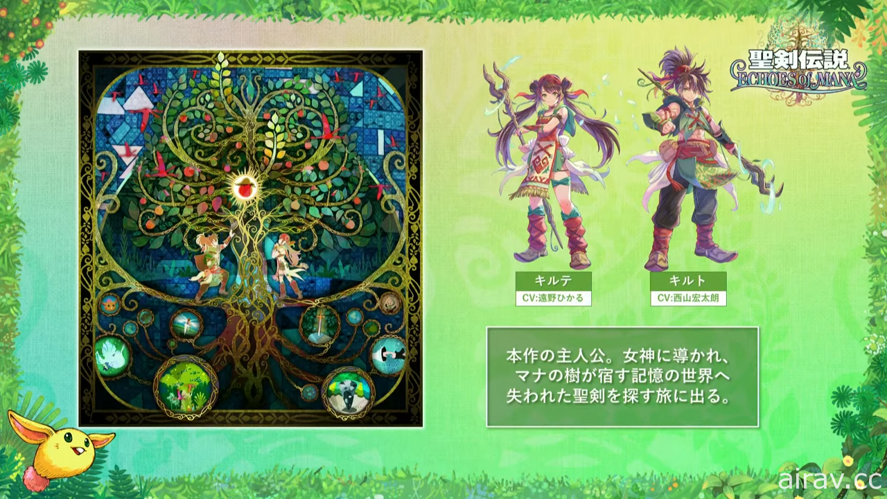 《聖劍傳說》全明星大集合 手機 ARPG《聖劍傳說 ECHOES of MANA》2022 年於全球推出