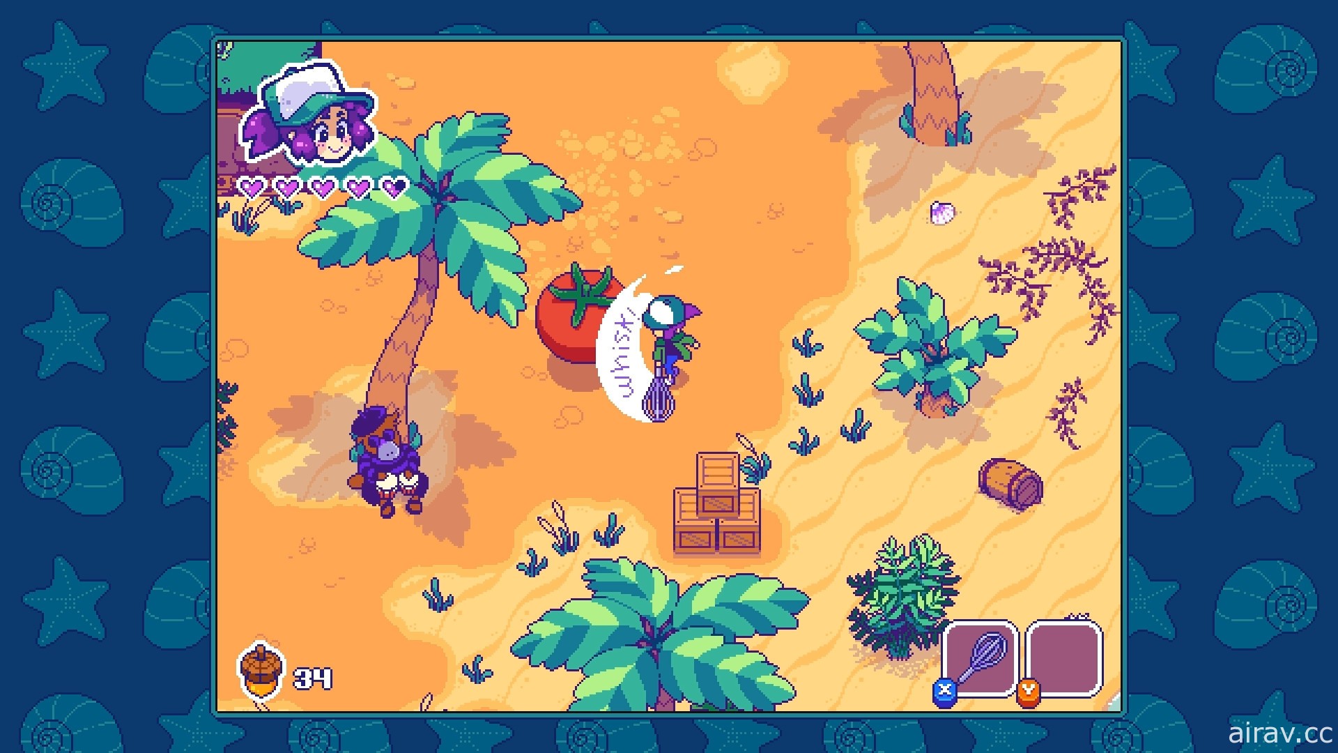 強調故事導向的 RPG 新作《月殼島 Moonshell Island》公開宣傳影片