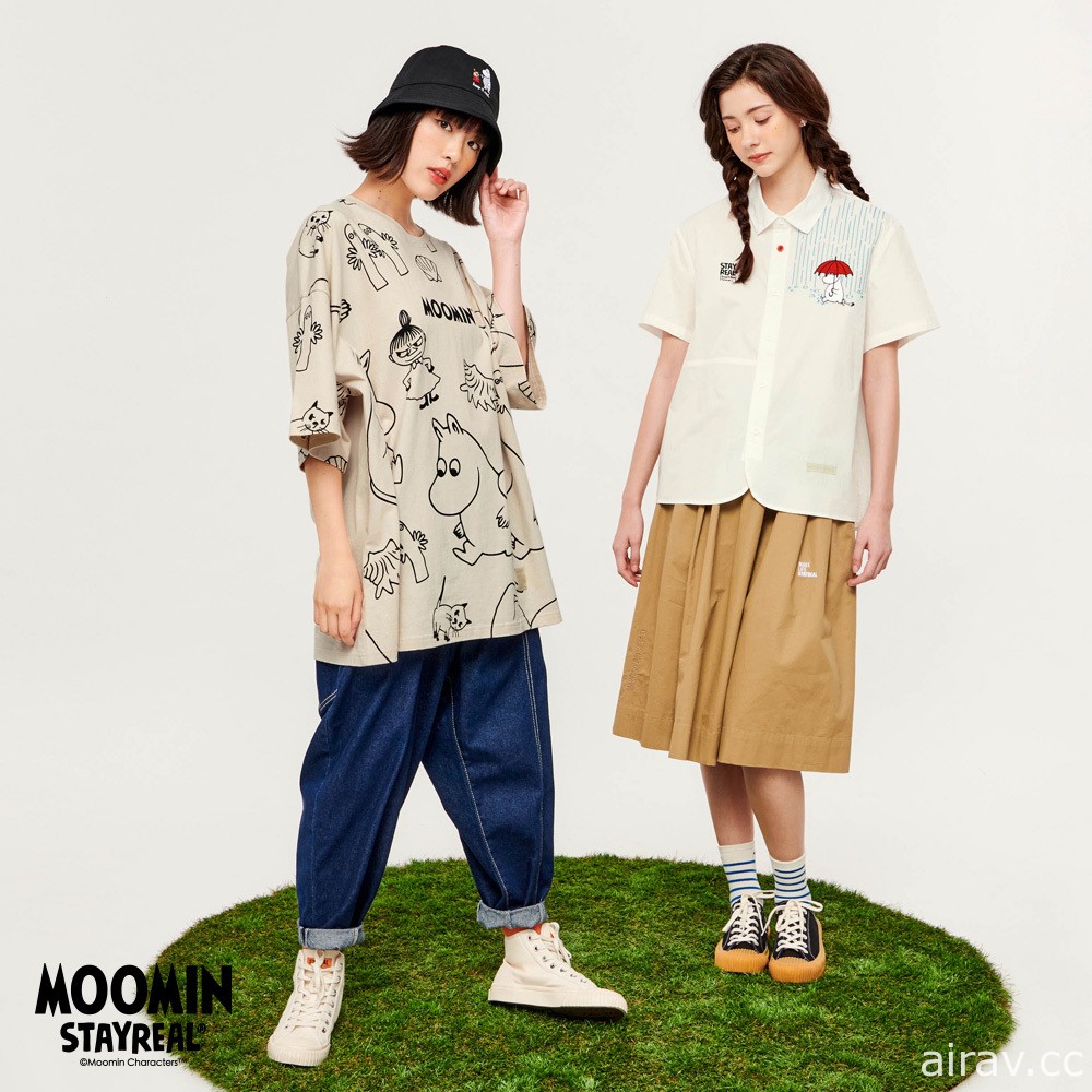 STAYREAL x MOOMIN 首度聯名 嚕嚕米系列商品即日起陸續登場