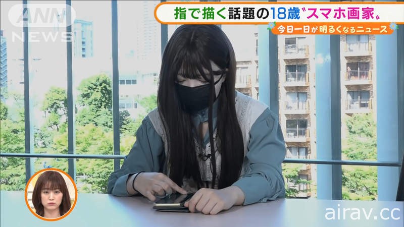 18歲手機畫家《萌白(めじろ) 》操作愛筆思畫技術高超，比想像中的還厲害千百倍