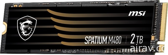 MSI 扩展 SSD 产品线“SPATIUM 系列” 采用 M.2 2280 外型尺寸规格