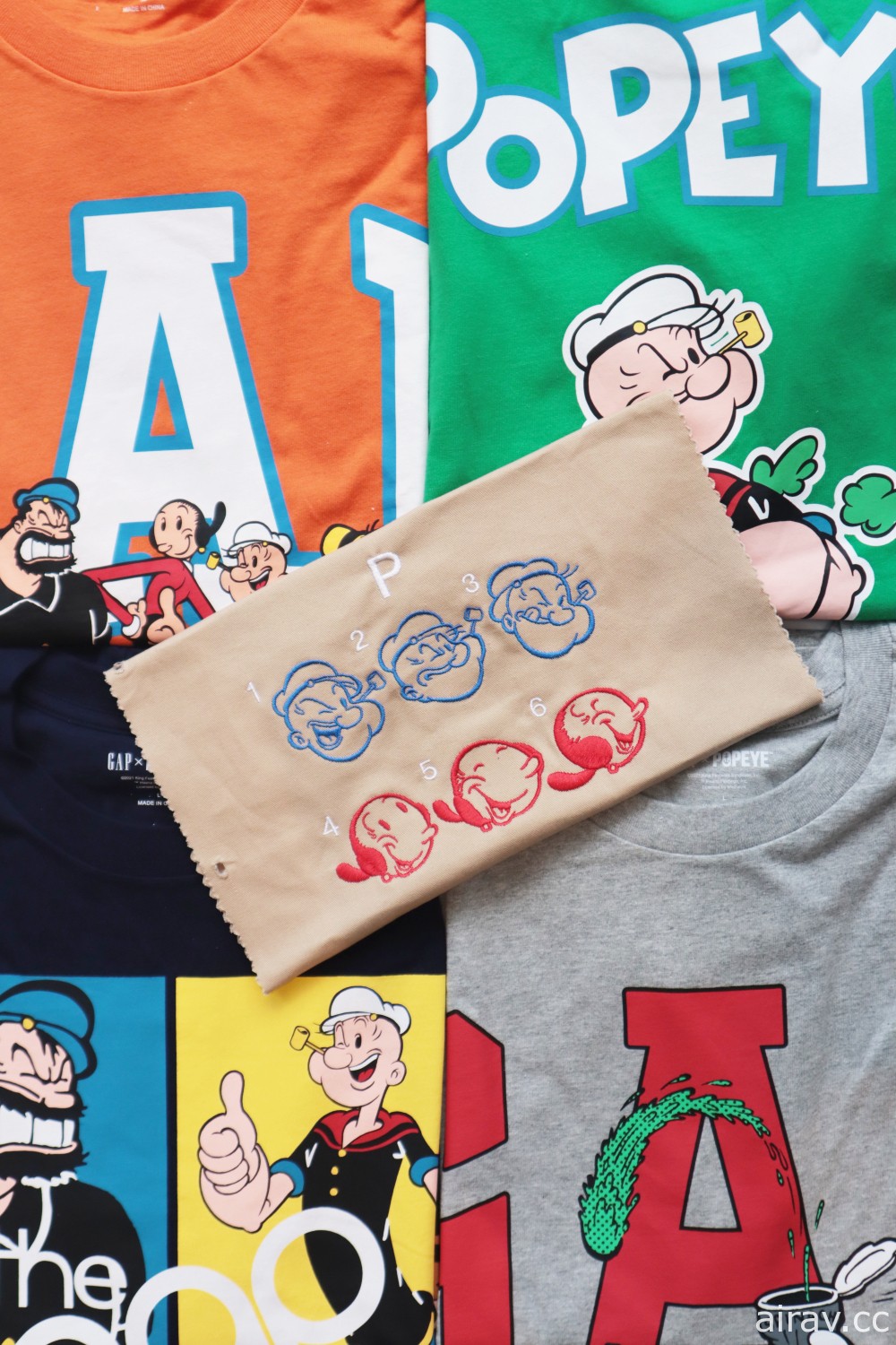 「GAP X POPEYE」《大力水手卜派》聯名系列服飾登台 7 月 18 日起線上搶先販售