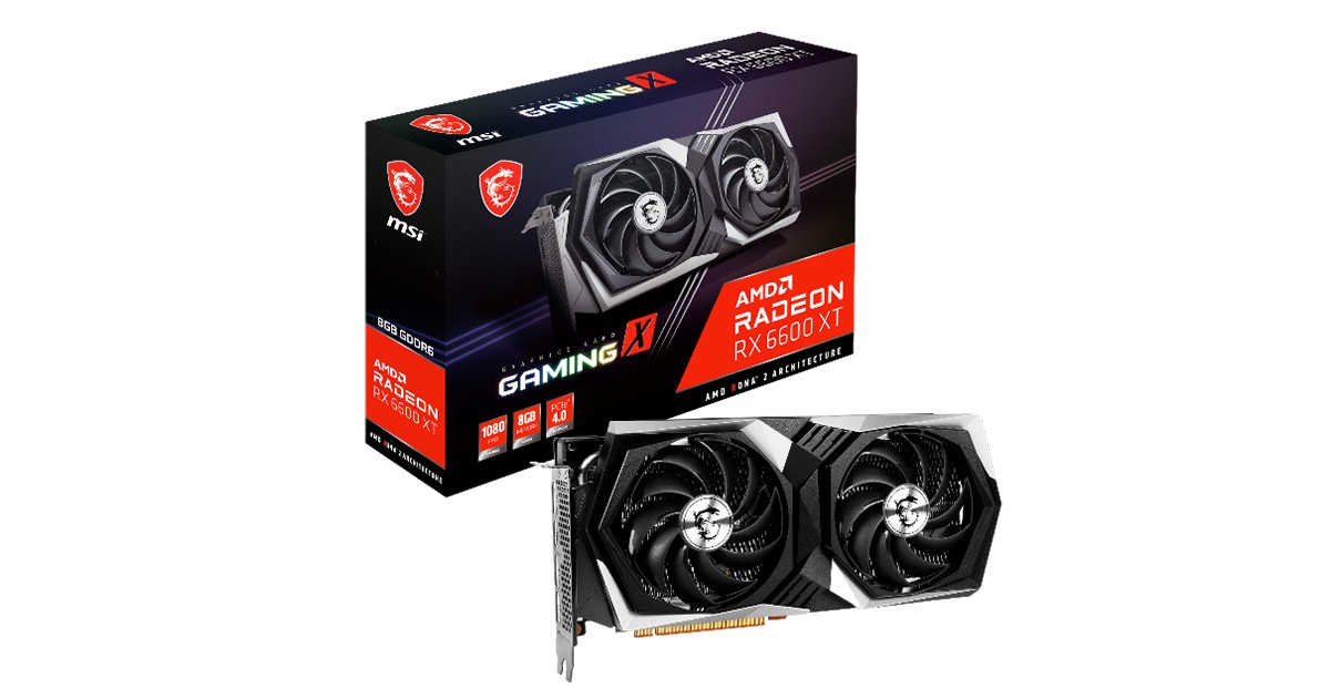 MSI 發表 AMD Radeon RX 6600 XT 系列顯示卡