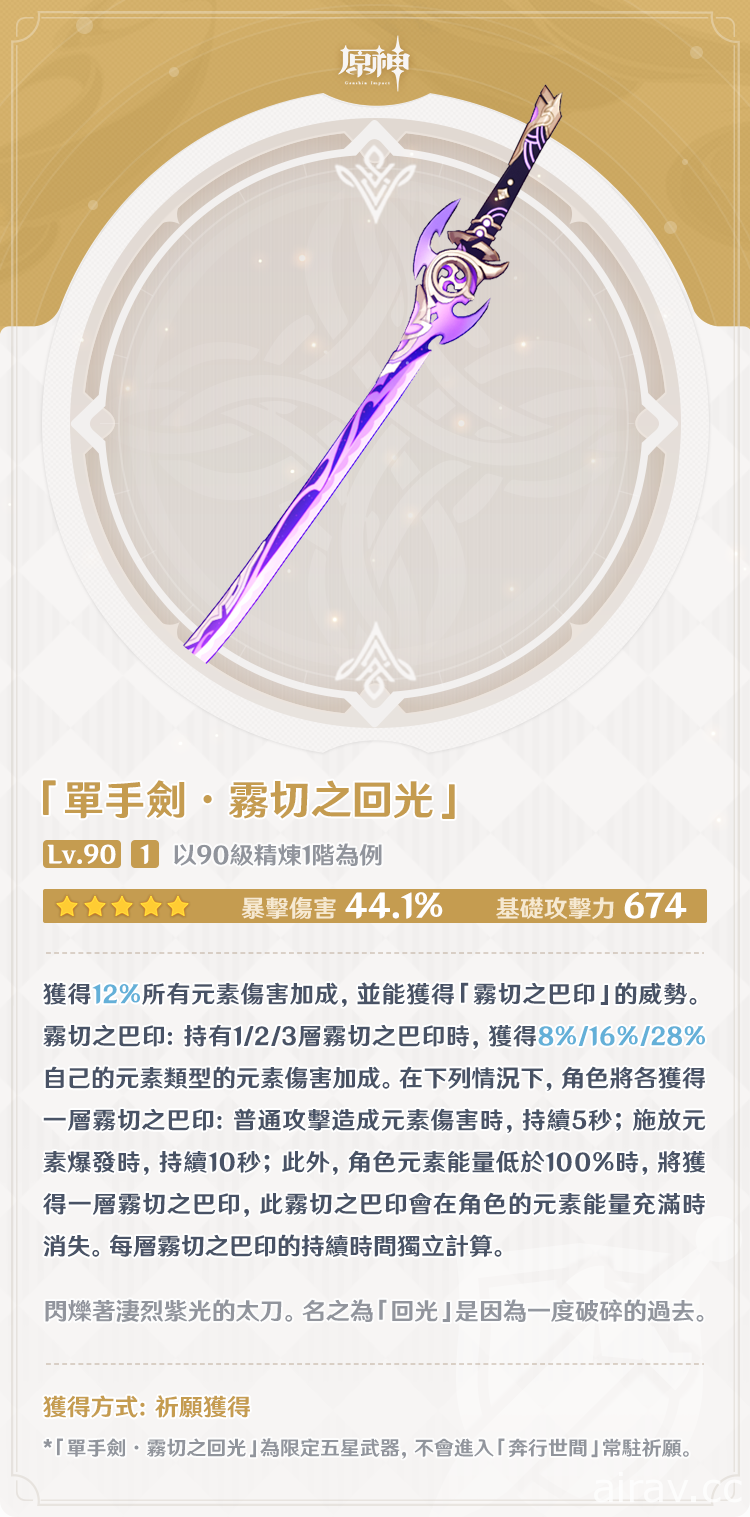 《原神》釋出 2.0 版本活動快報第一期等介紹與主題原聲帶「珍珠之歌」