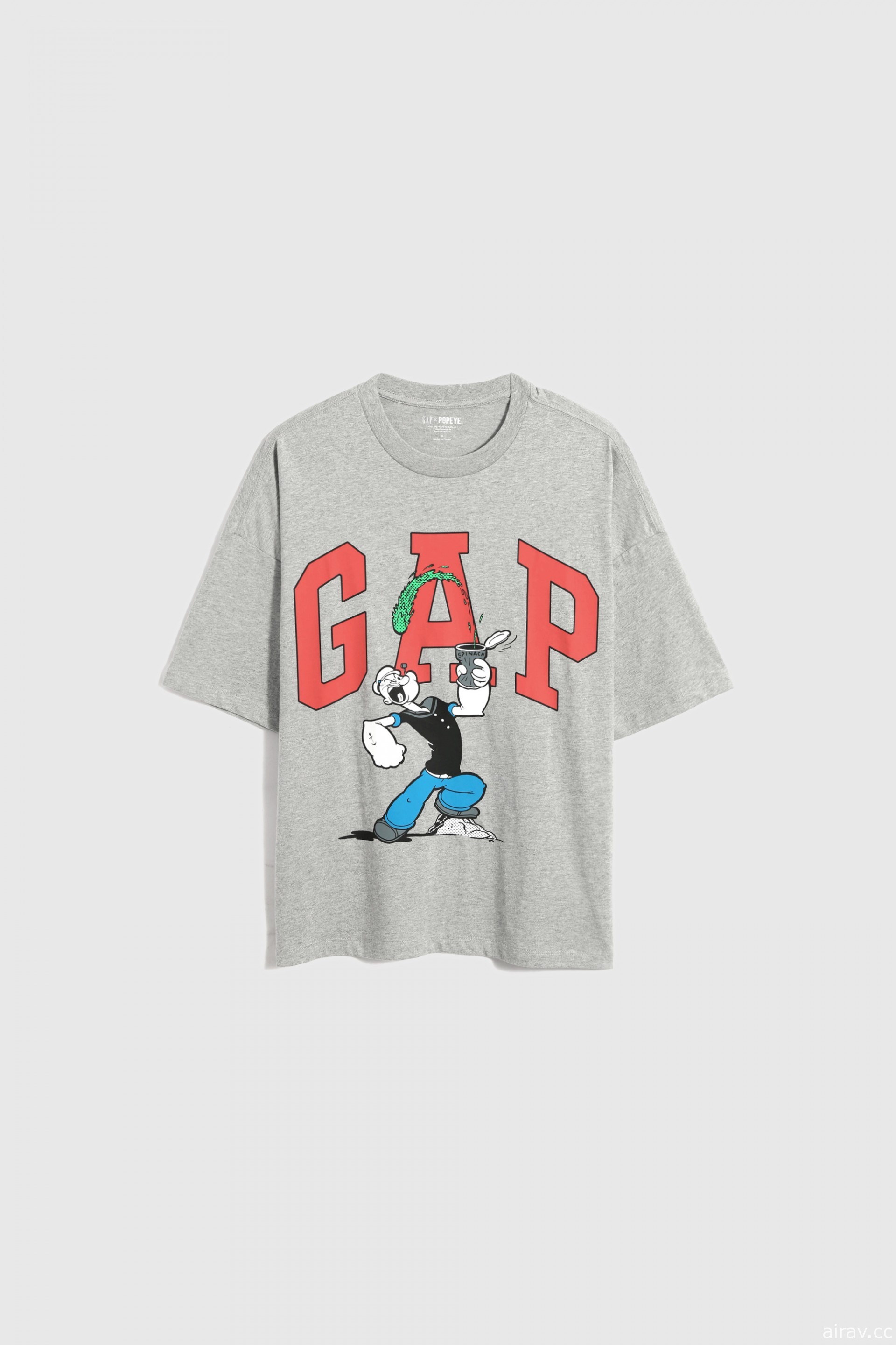 「GAP X POPEYE」《大力水手卜派》聯名系列服飾登台 7 月 18 日起線上搶先販售