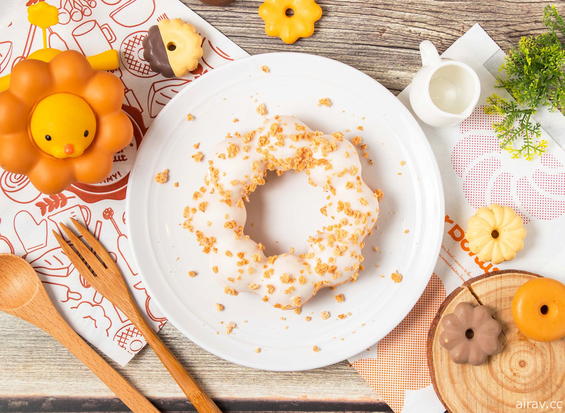 Mister Donut x 貓貓蟲咖波推出造型甜甜圈與限量周邊