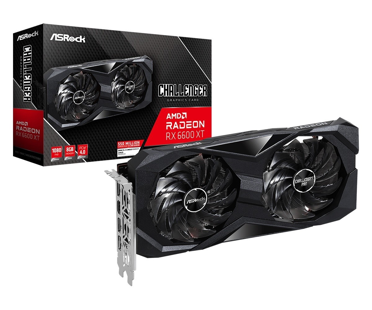 華擎科技公開 AMD Radeon RX 6600 XT 系列顯示卡