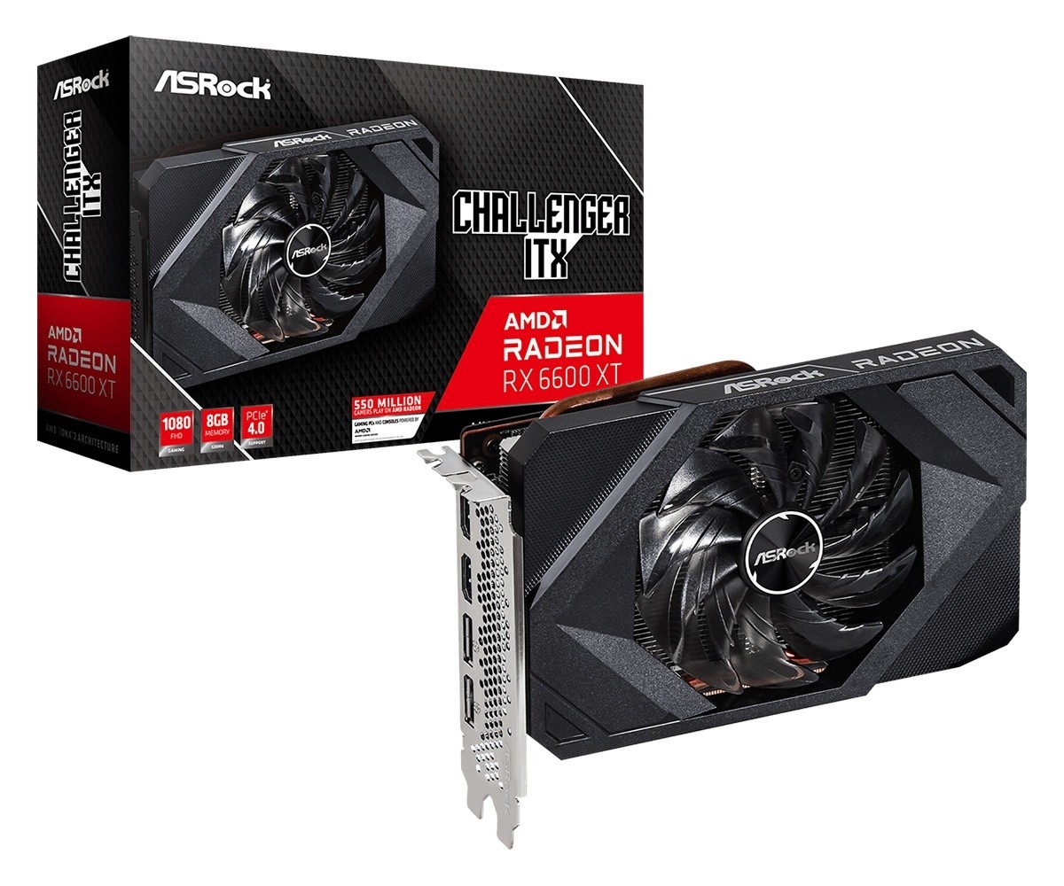 华擎科技公开 AMD Radeon RX 6600 XT 系列显示卡