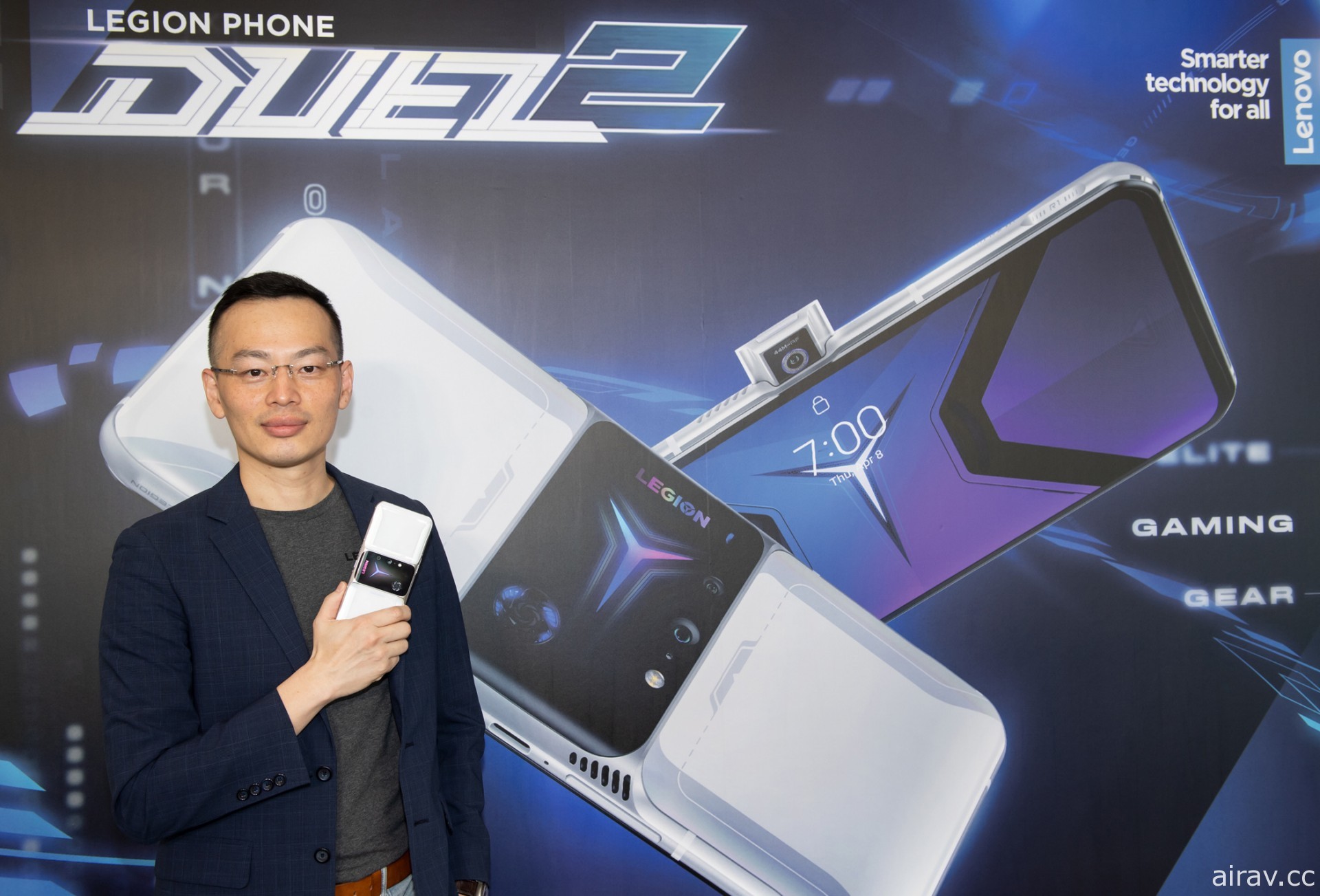 Lenovo 電競手機 Legion Phone Duel 2 登台 採用高通 Snapdragon 888 處理器