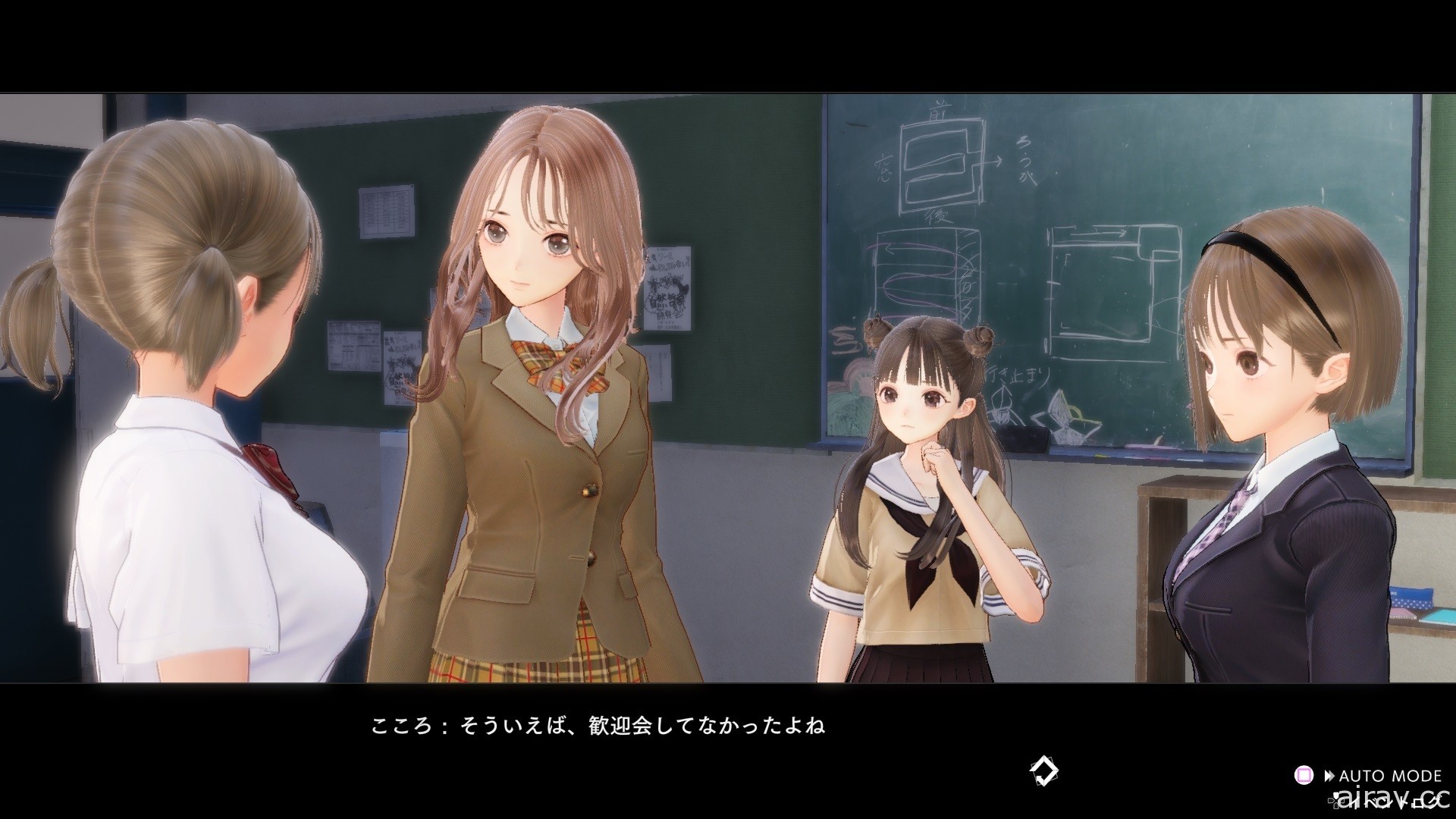 《BLUE REFLECTION: 帝》公開新的心象空間與事件 以及「約會」帶來的成長