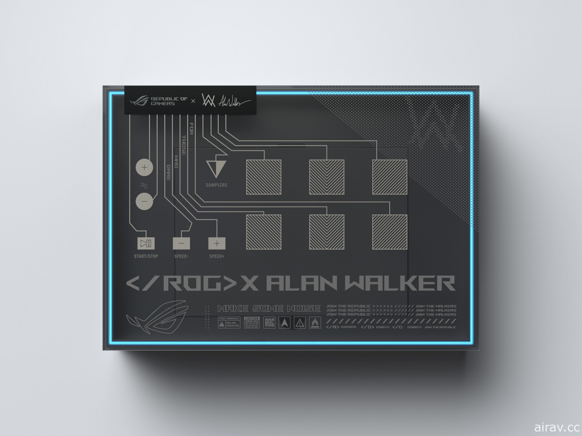 ROG 与电音 DJ Alan Walker 联名电竞笔电 ROG Zephyrus G14 AW SE 正式登场