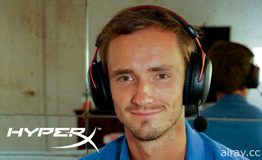 俄羅斯網球名將 Daniil Medvedev 出任 HyperX 品牌大使