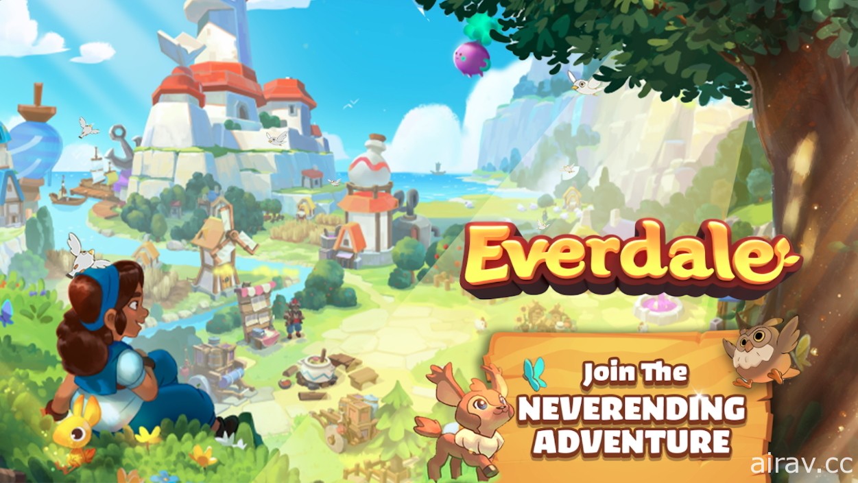 《部落冲突》开发商新作《Everdale》推出 强调合作与友谊的和平建筑游戏