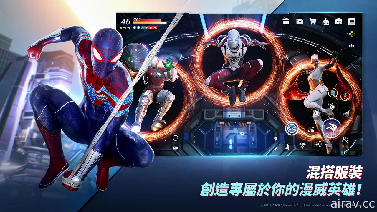 開放世界動作 RPG《MARVEL 未來革命》今日全球上市 與漫威英雄並肩合作捍衛宇宙