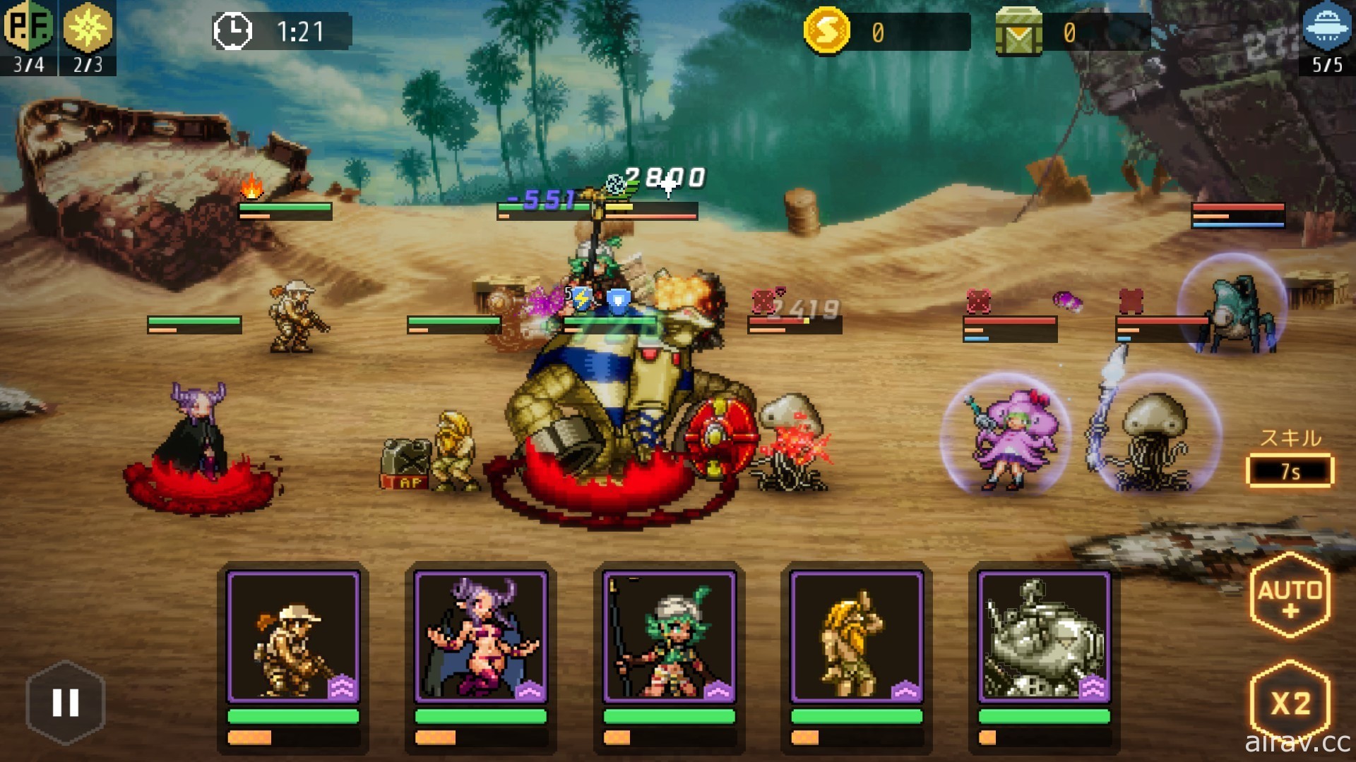 《METAL SLUG》系列手機最新作《合金彈頭：指揮官》 今日正式上線