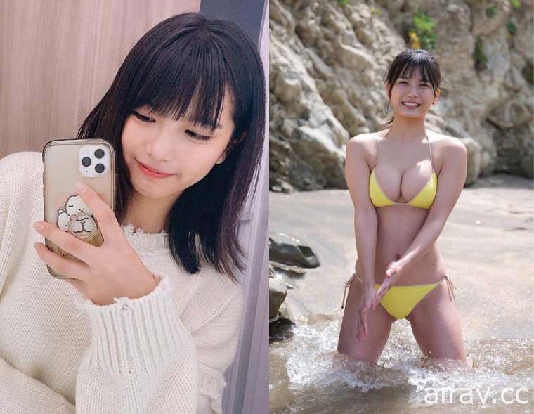 22歲美少女《朝日ななみ》網友喻為臉蛋身材皆100分的完美新人