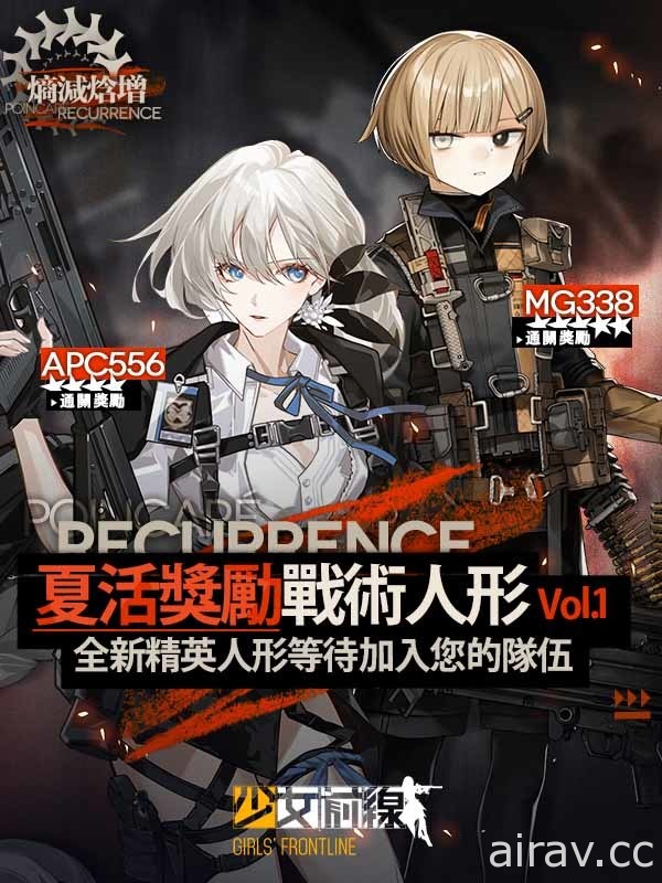 《少女前线》夏季大型活动“熵减焓增”正式开启 公开活动资讯与详细活动内容